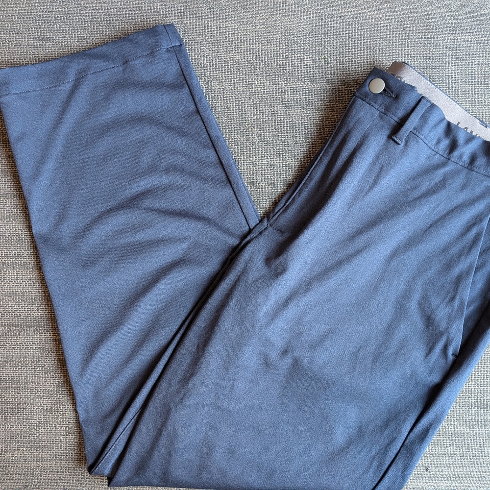 Lands' End Men's 40x 29 Traditional Fit Performance Chinos - Golf/Travel